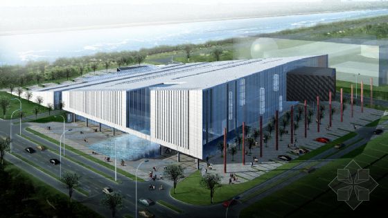 Modern Building Exterior 3D Model Download Free